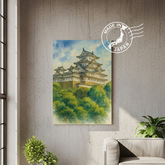 Himeji Castle Canvas Art Healing Voyage
