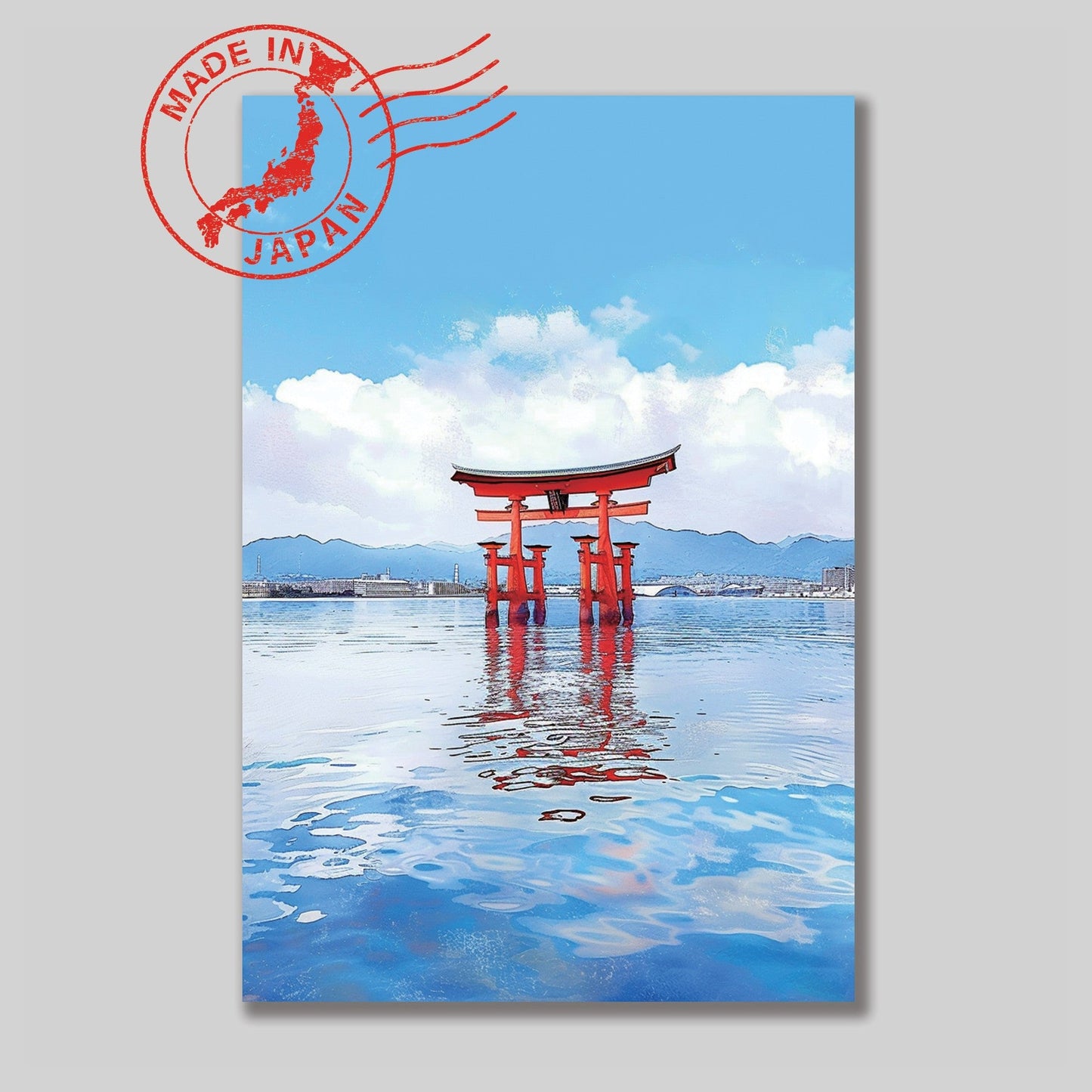 Itsukushima Shrine Postcard — Hiroshima Healing Voyage