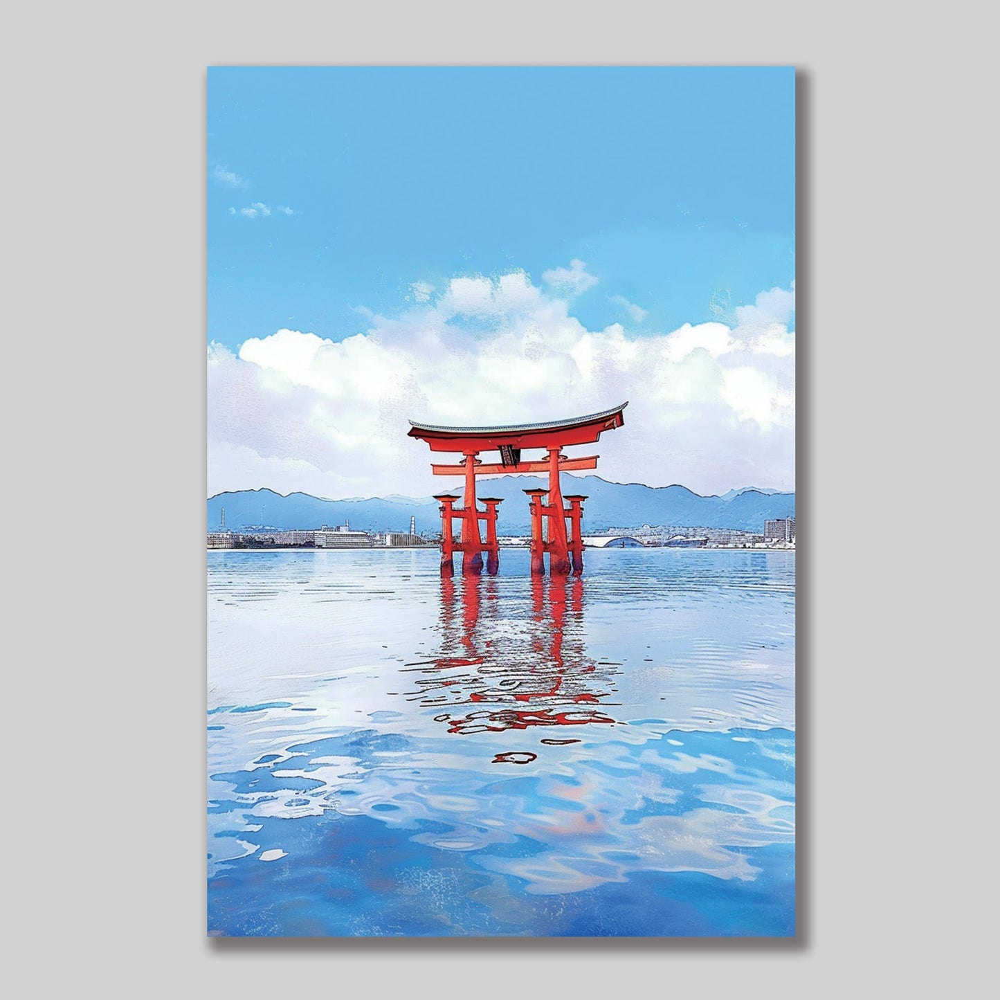 Itsukushima Shrine Postcard — Hiroshima Healing Voyage