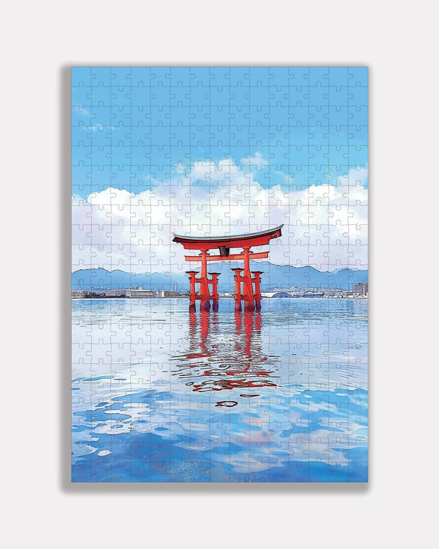 Itsukushima Shrine Handmade Puzzle — Hiroshima Healing Voyage