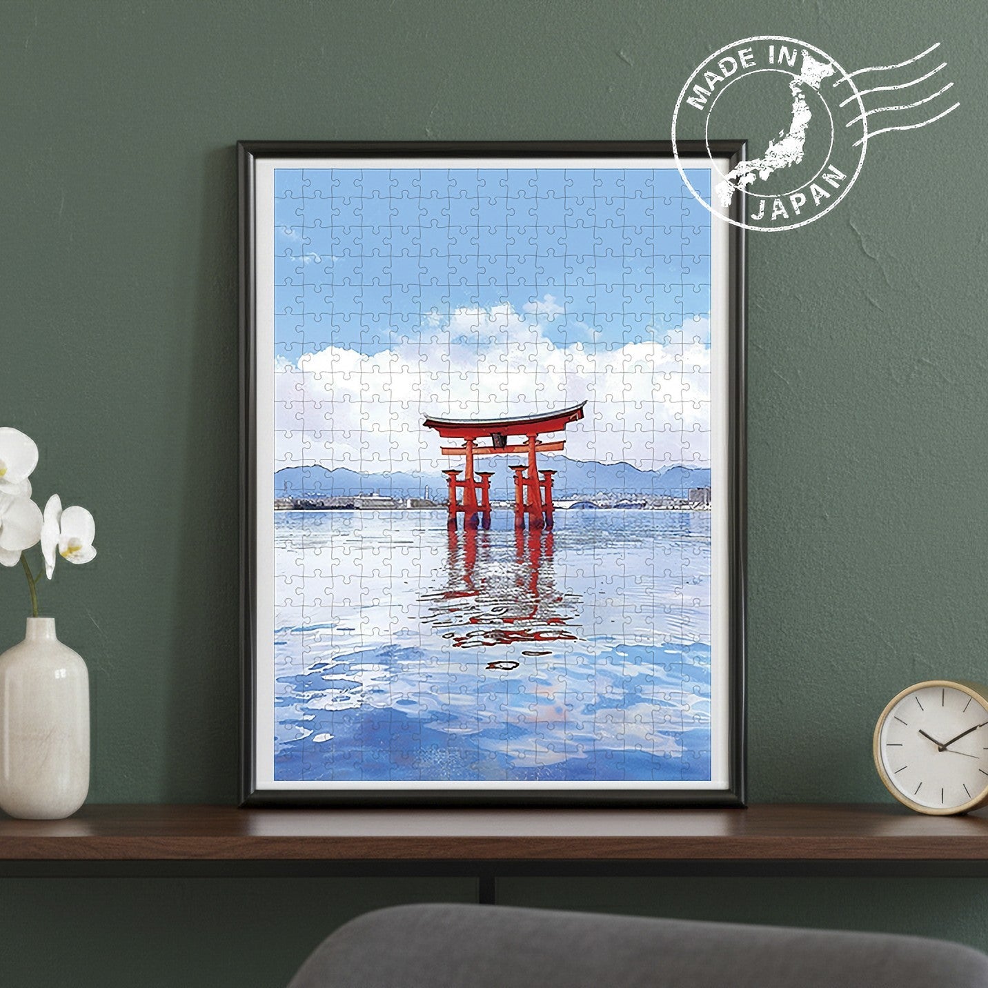 Itsukushima Shrine Handmade Puzzle — Hiroshima Healing Voyage