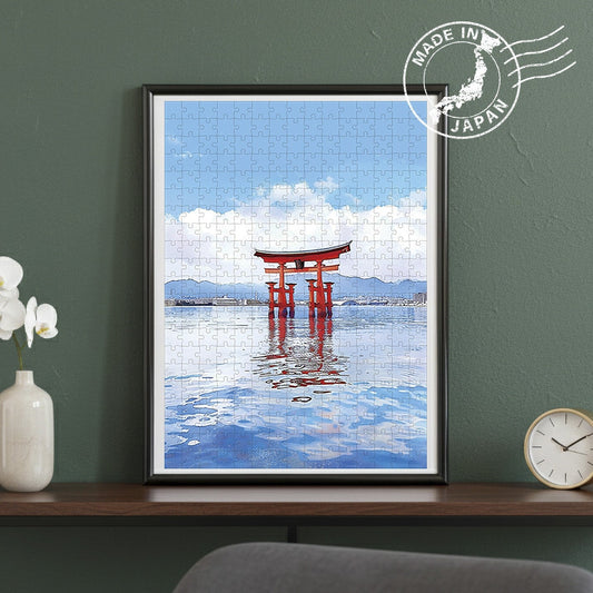 Itsukushima Shrine Handmade Puzzle — Hiroshima Healing Voyage
