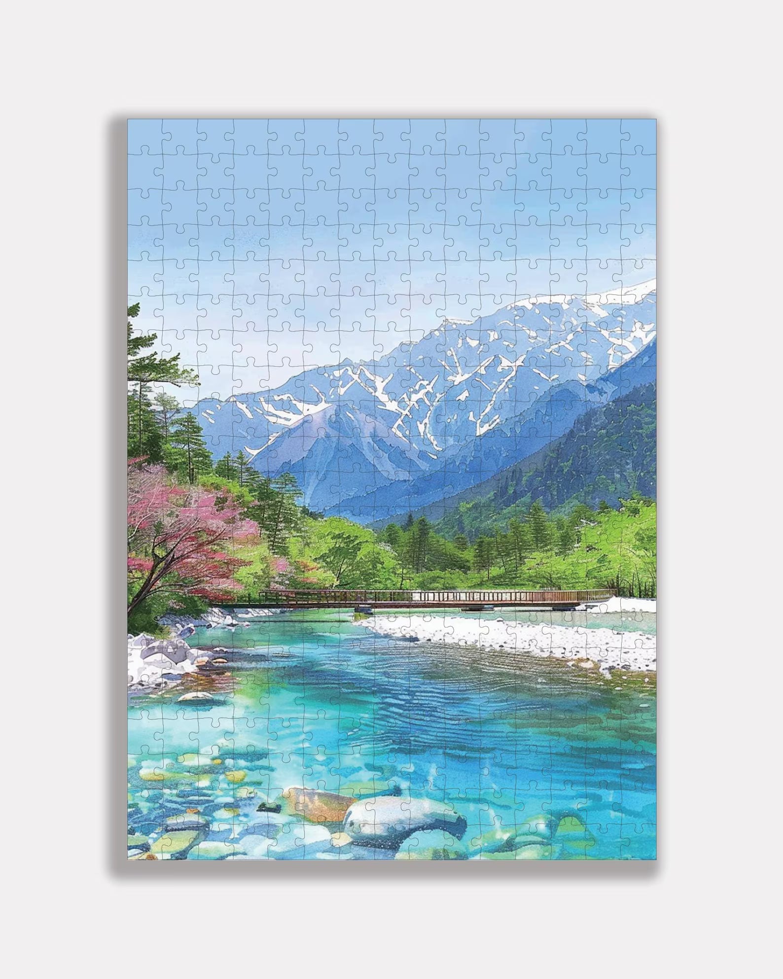 Kamikochi Handmade Puzzle — Nagano Healing Voyage