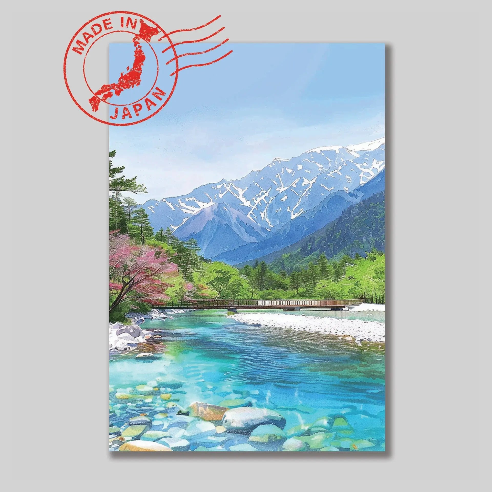 Kamikochi Postcard — Nagano Healing Voyage