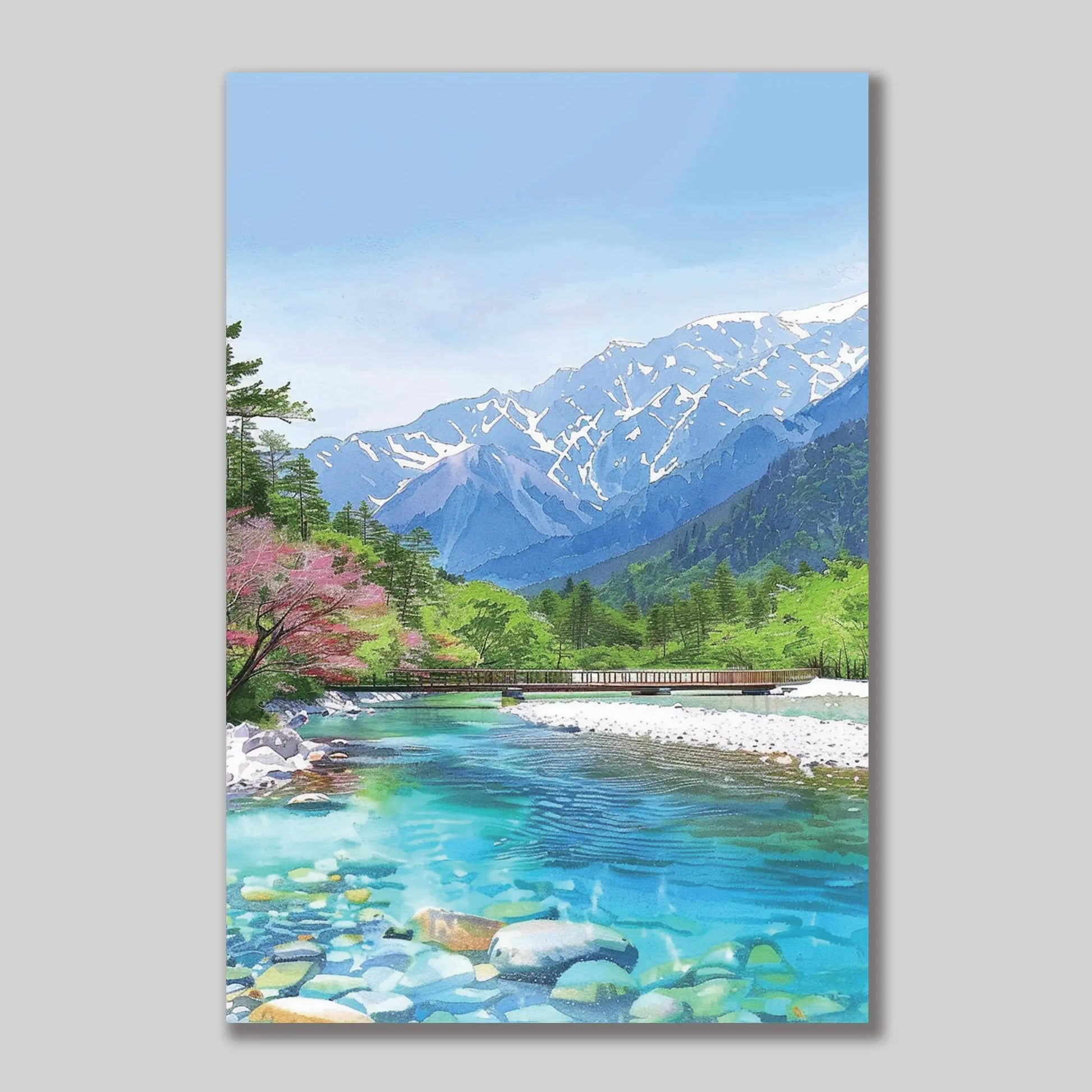 Kamikochi Postcard — Nagano Healing Voyage