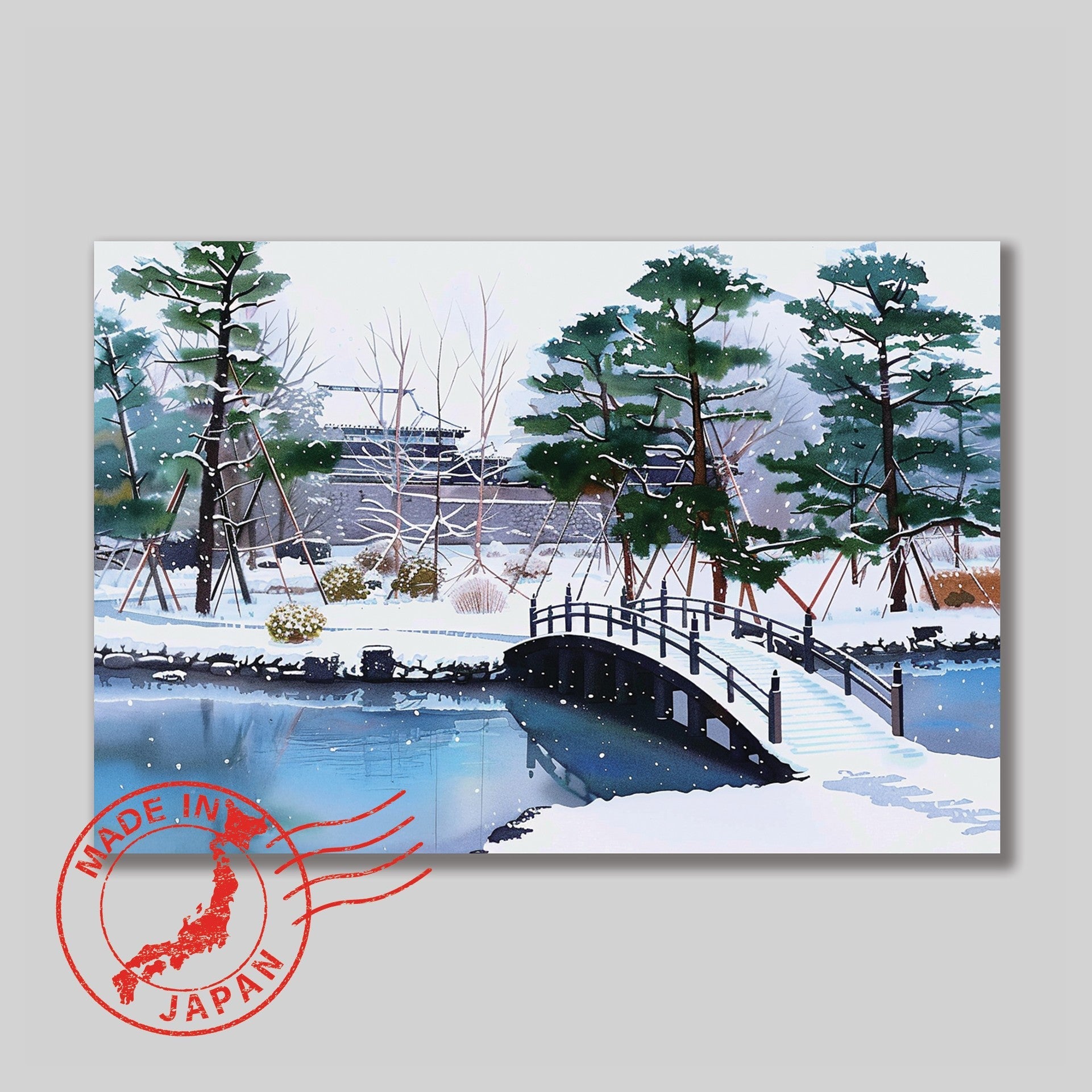 Kanazawa Castle Postcard Healing Voyage
