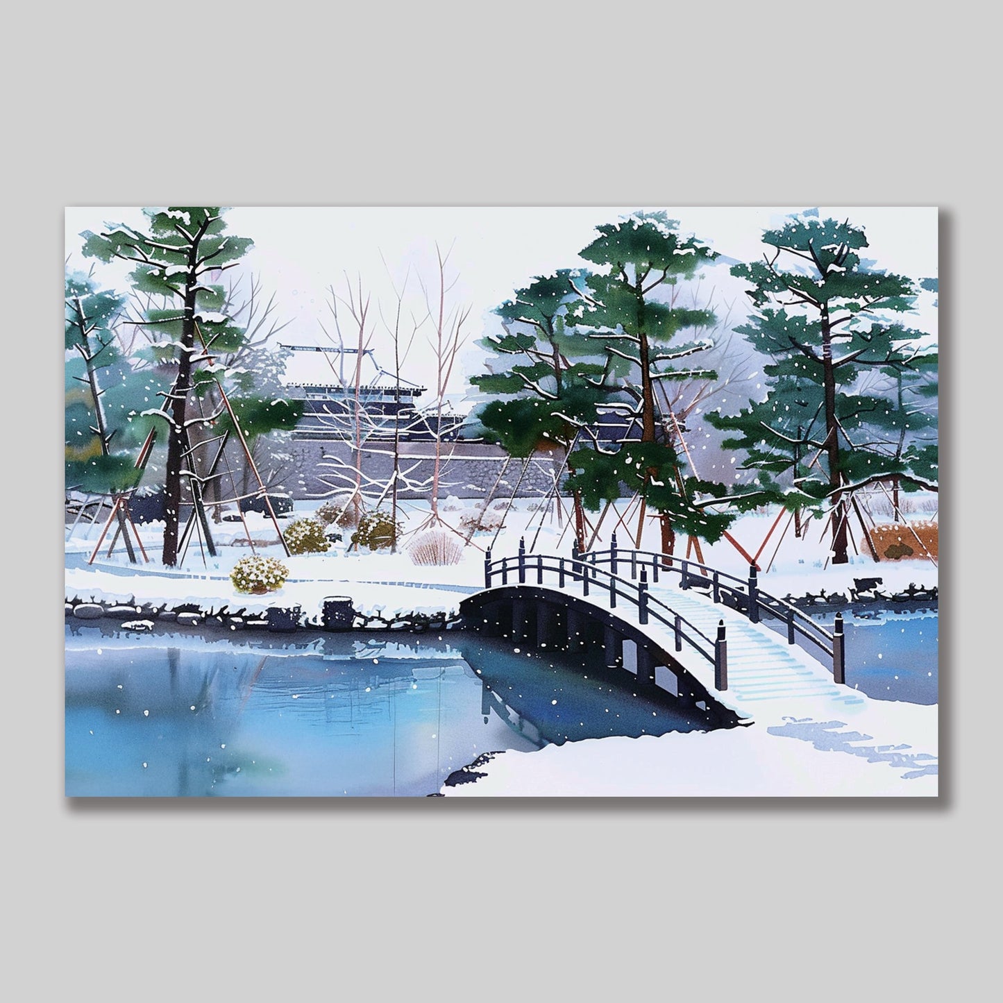 Kanazawa Castle Postcard Healing Voyage