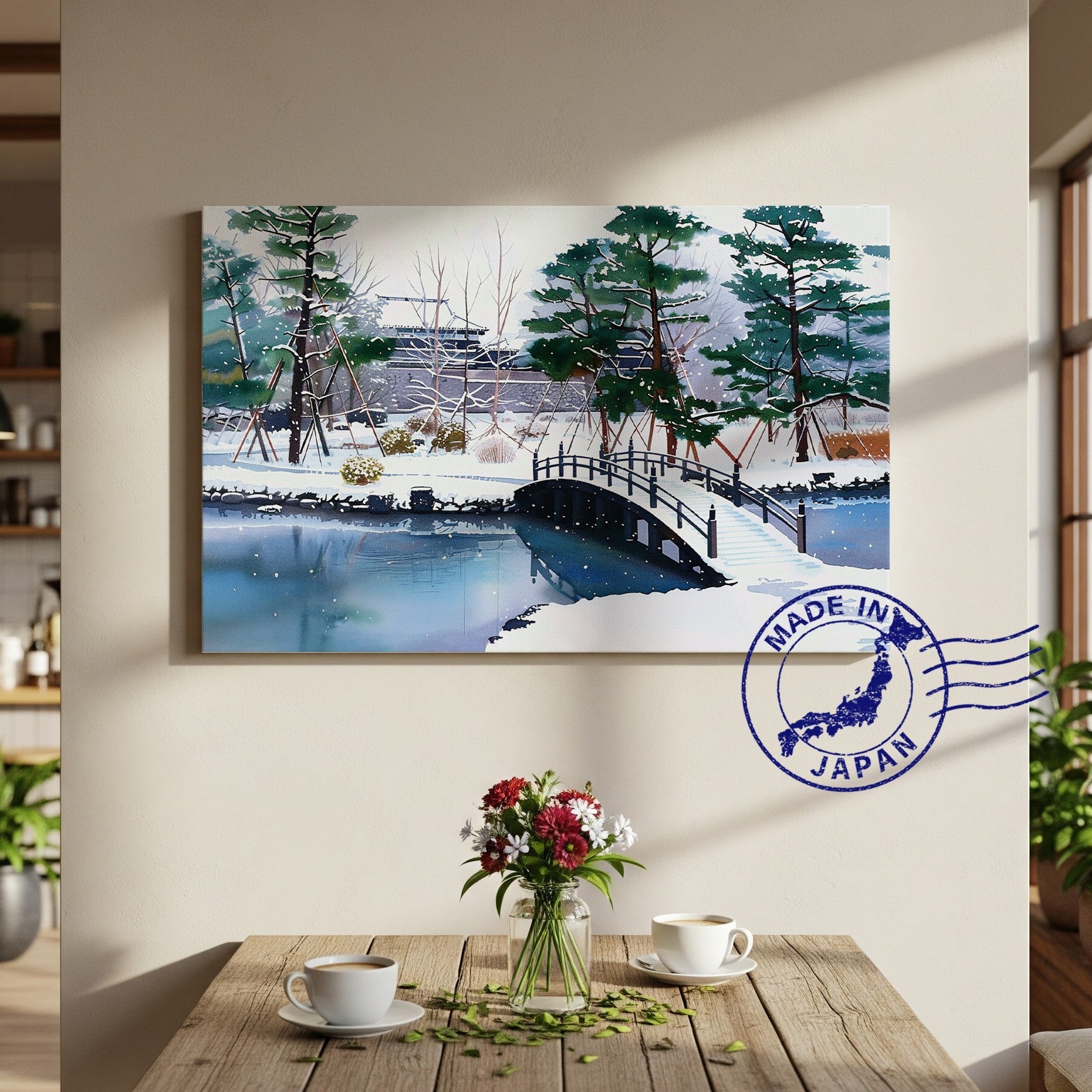 Kanazawa Castle Canvas Art Healing Voyage