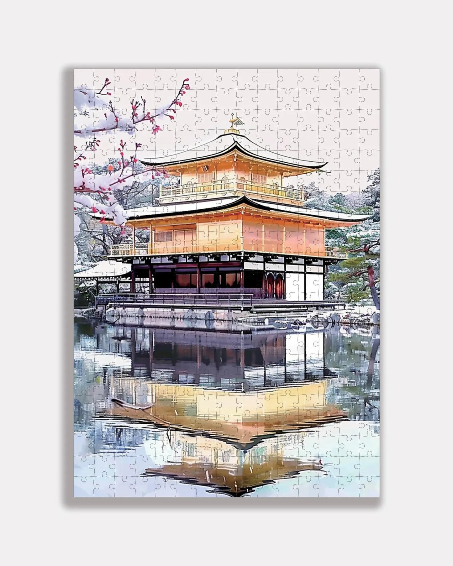 Kinkaku-ji Handmade Puzzle — Kyoto Healing Voyage