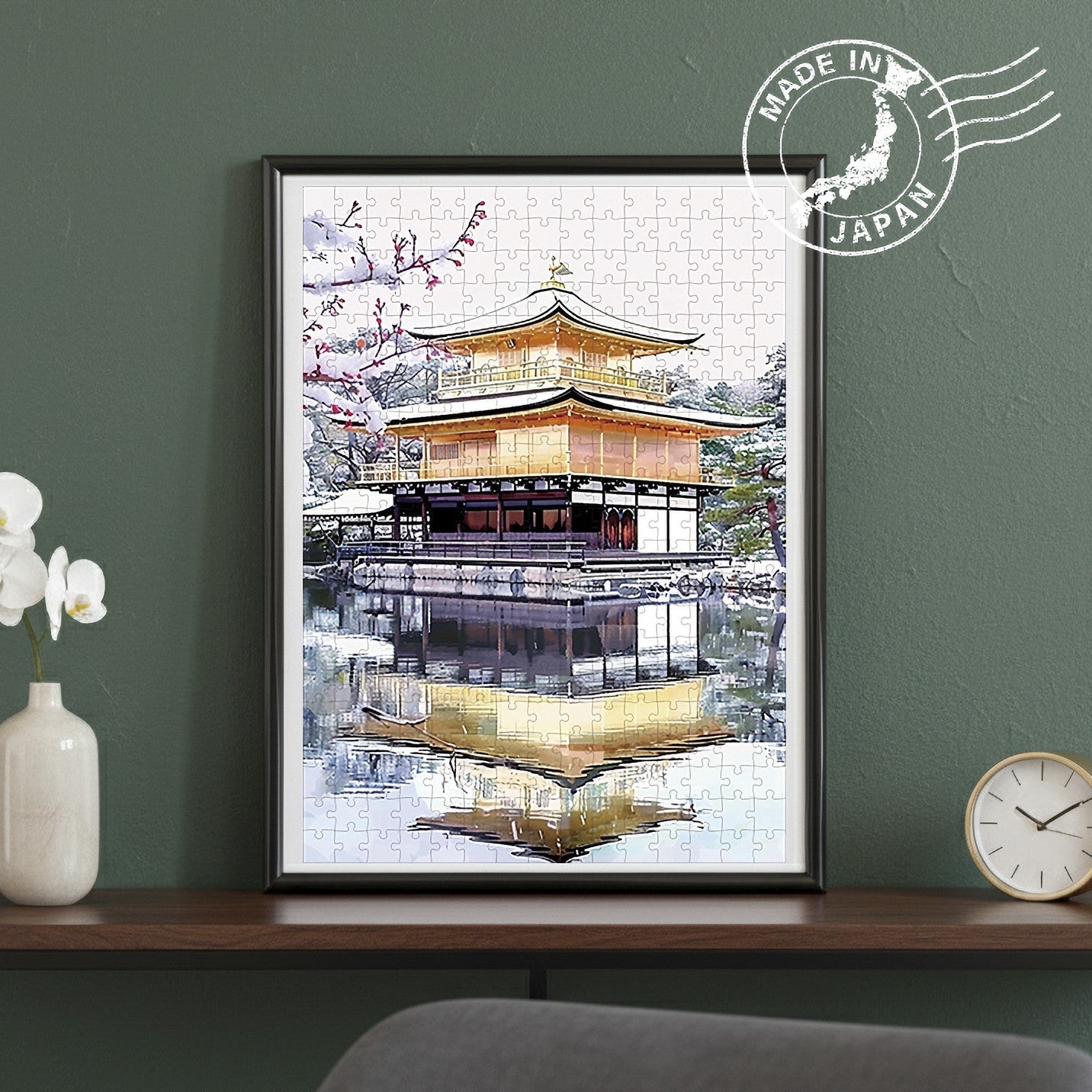 Kinkaku-ji Handmade Puzzle — Kyoto Healing Voyage