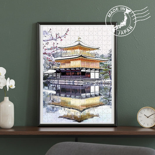 Kinkaku-ji Handmade Puzzle — Kyoto Healing Voyage