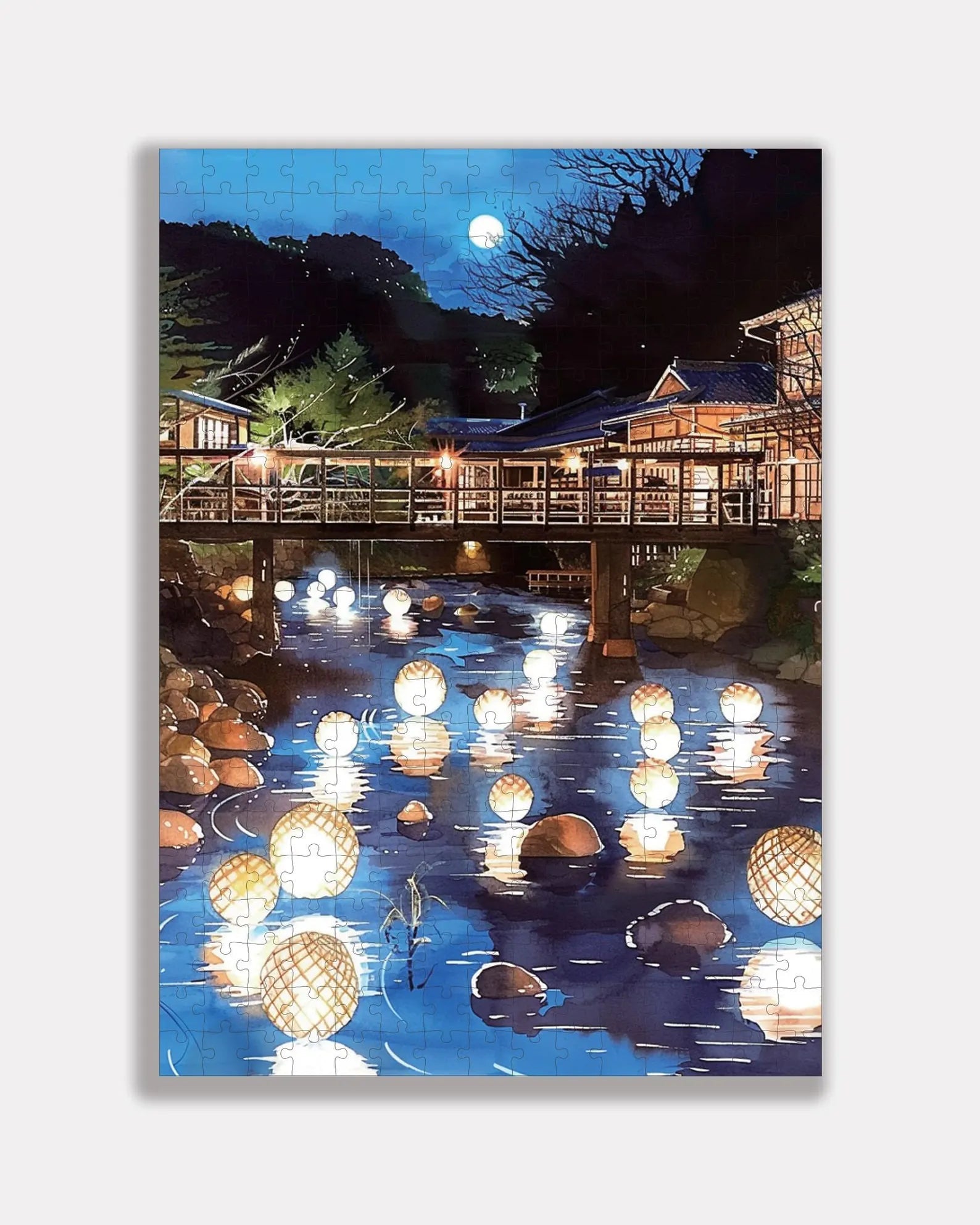 Kurokawa Onsen Handmade Puzzle — Kumamoto Healing Voyage