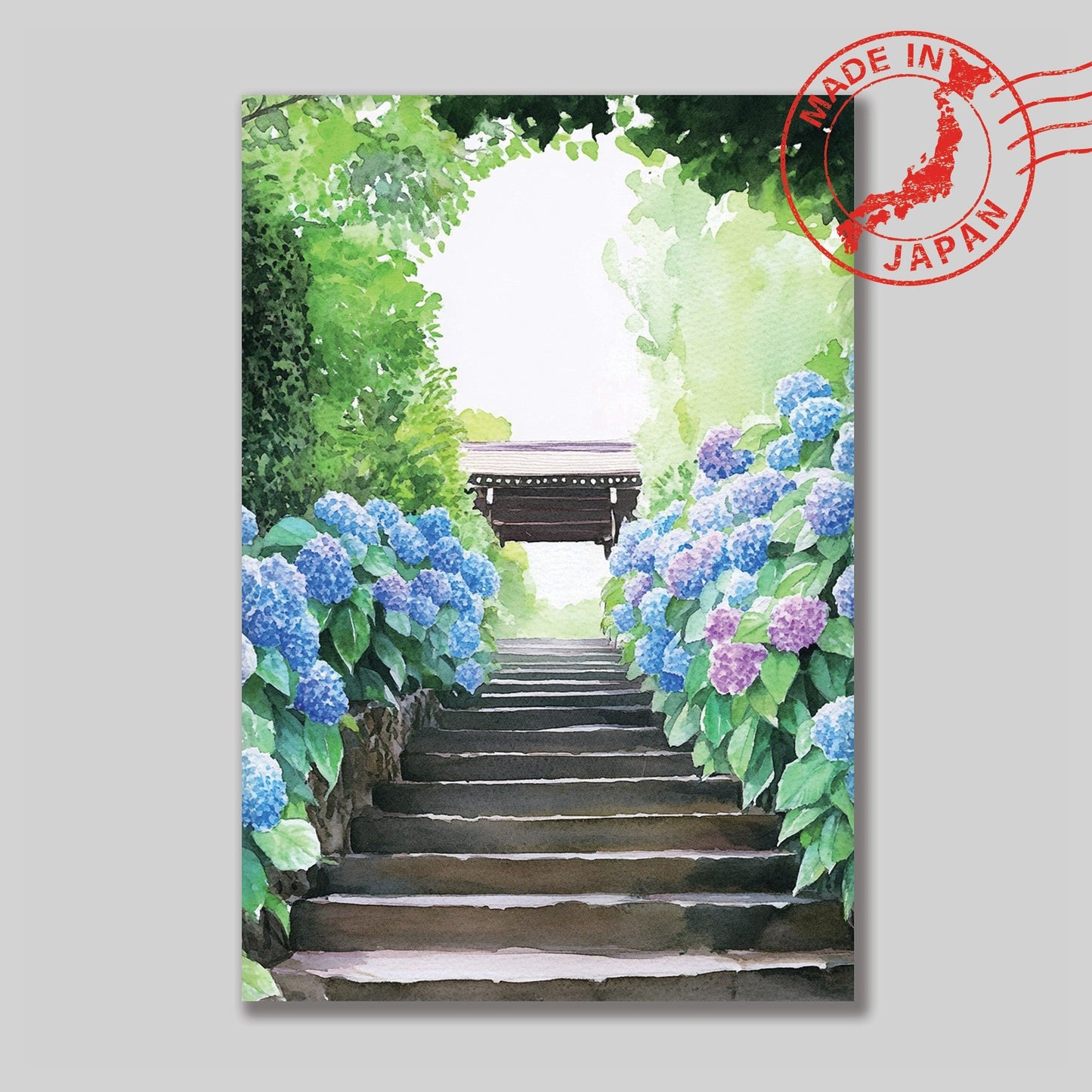 Meigetsu-in Postcard — Kamakura Healing Voyage