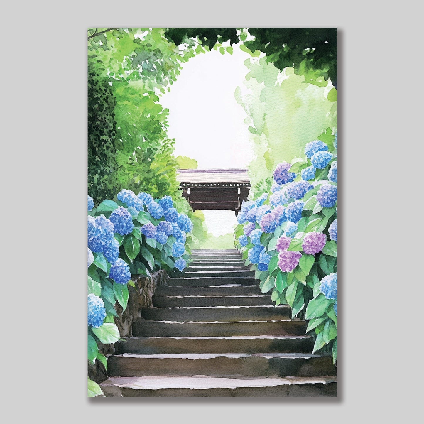 Meigetsu-in Postcard — Kamakura Healing Voyage