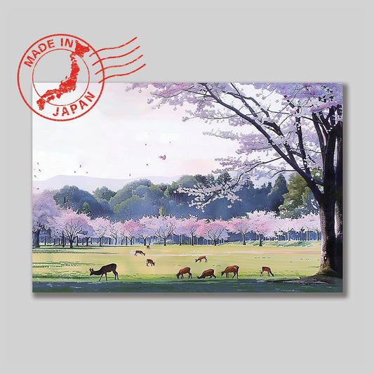 Nara Park Postcard Healing Voyage