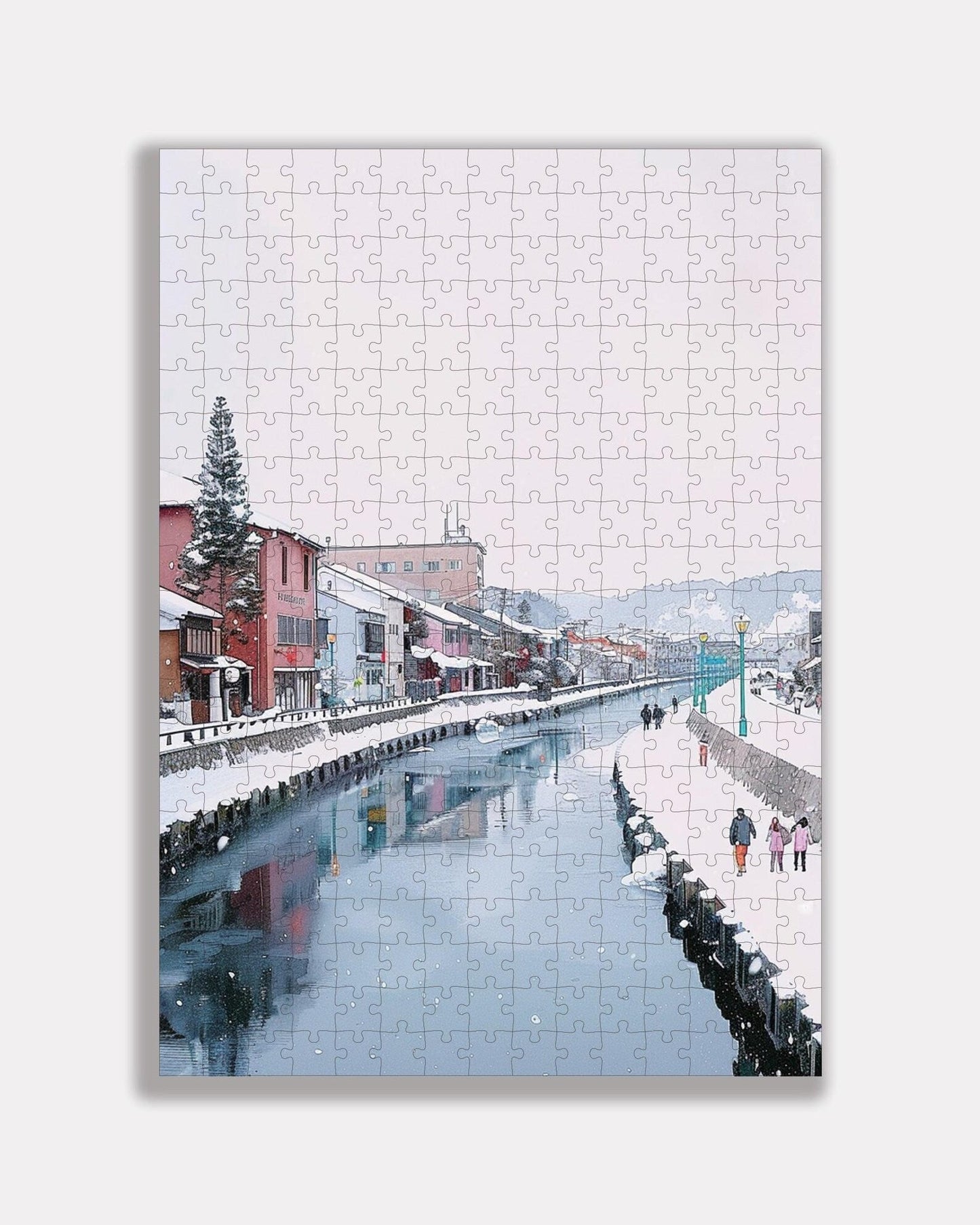 Otaru Canal Handmade Puzzle — Hokkaido Healing Voyage