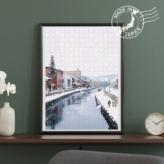 Otaru Canal Handmade Puzzle — Hokkaido Healing Voyage
