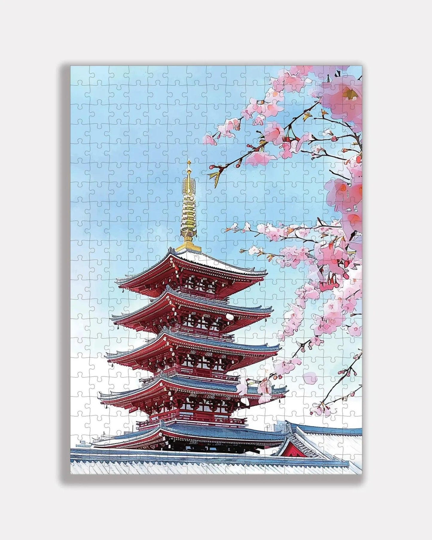 Senso-ji Handmade Puzzle — Tokyo Healing Voyage