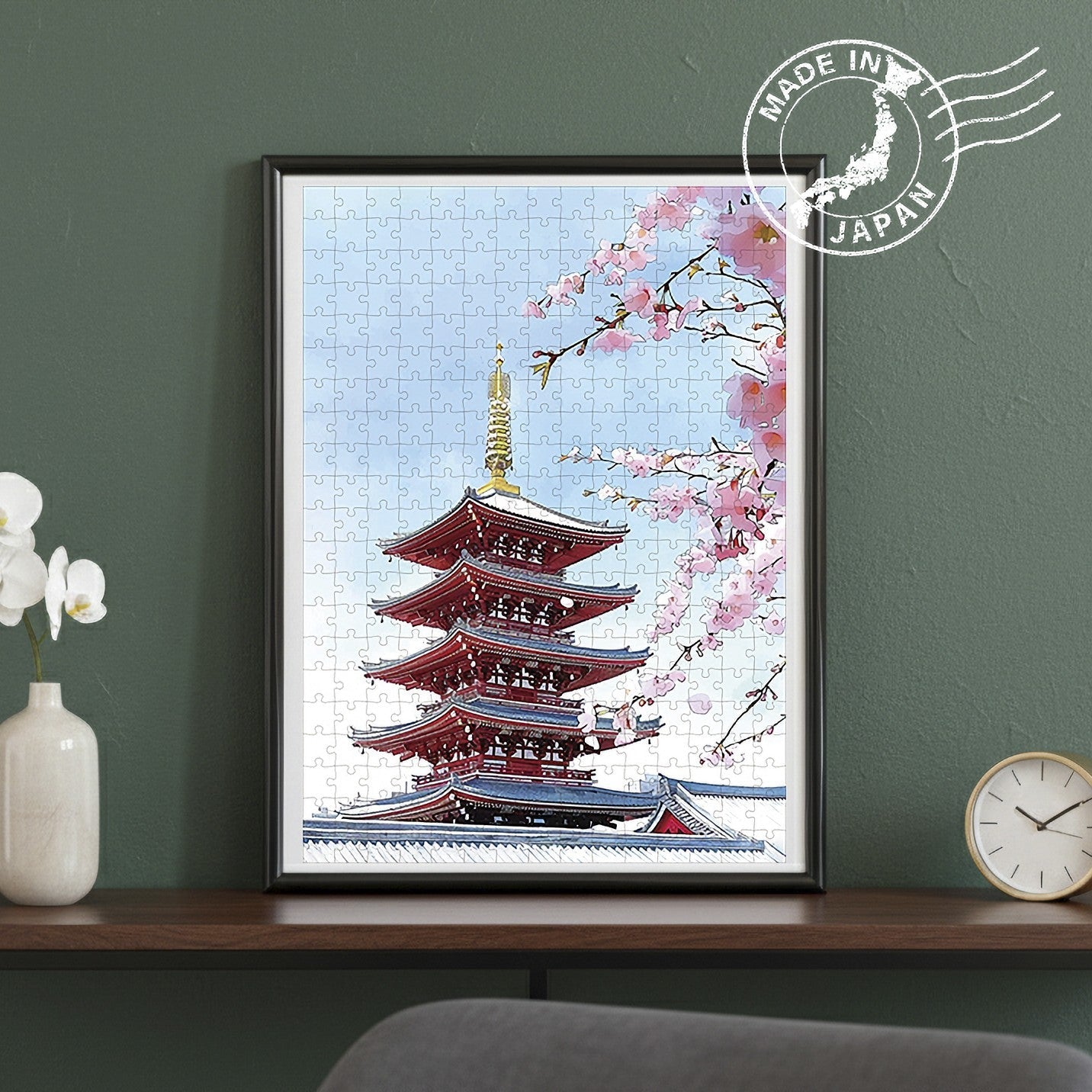 Senso-ji Handmade Puzzle — Tokyo Healing Voyage