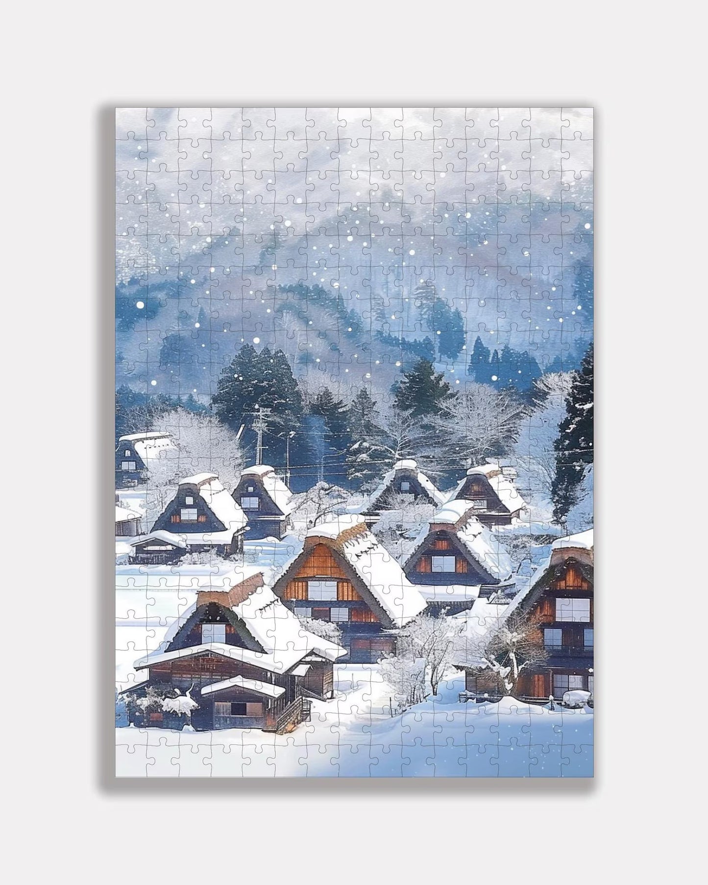 Shirakawa-go Handmade Puzzle — Gifu Healing Voyage