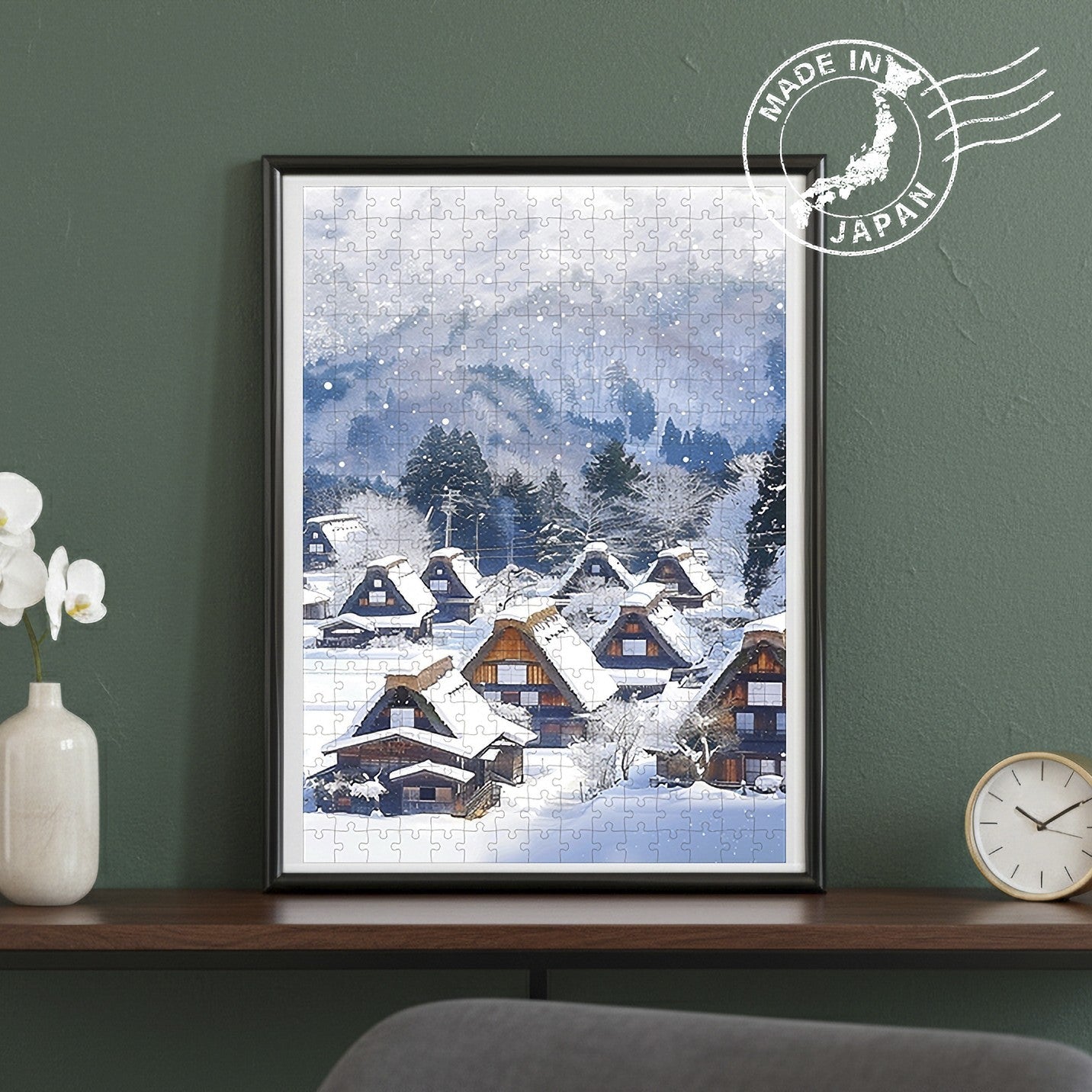 Shirakawa-go Handmade Puzzle — Gifu Healing Voyage