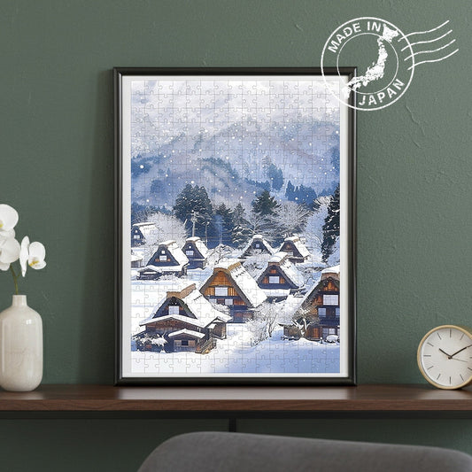 Shirakawa-go Handmade Puzzle — Gifu Healing Voyage