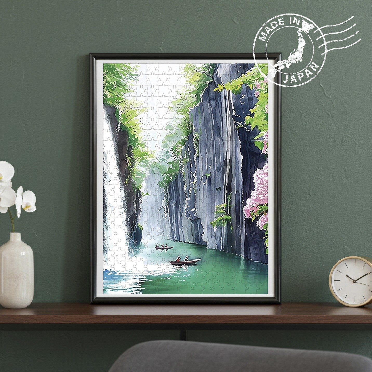 Takachiho Gorge Handmade Puzzle — Miyazaki Healing Voyage
