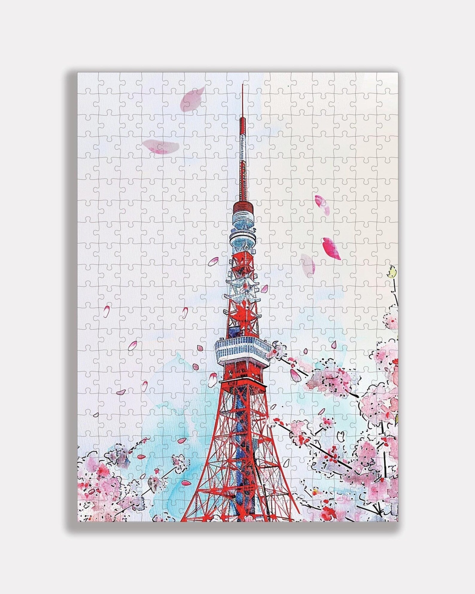 Tokyo Tower Handmade Puzzle Healing Voyage