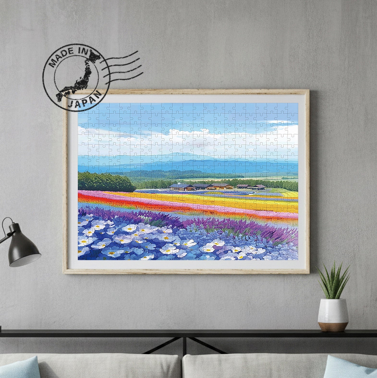 Farm Tomita Handmade Puzzle — Furano, Hokkaido Healing Voyage