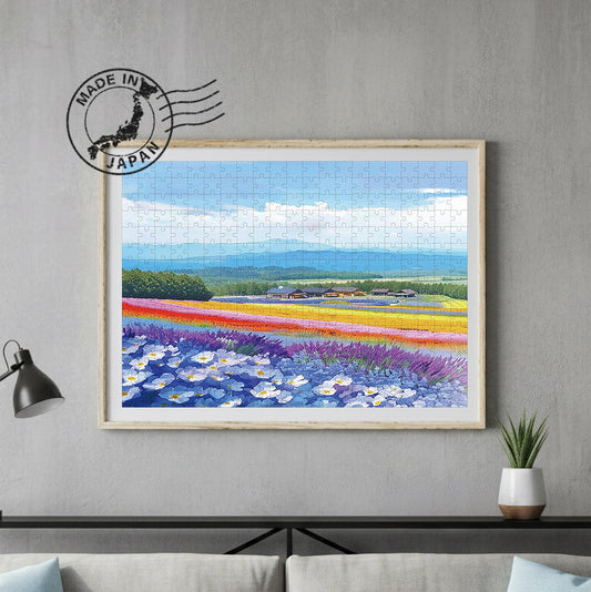 Farm Tomita Handmade Puzzle — Furano, Hokkaido Healing Voyage