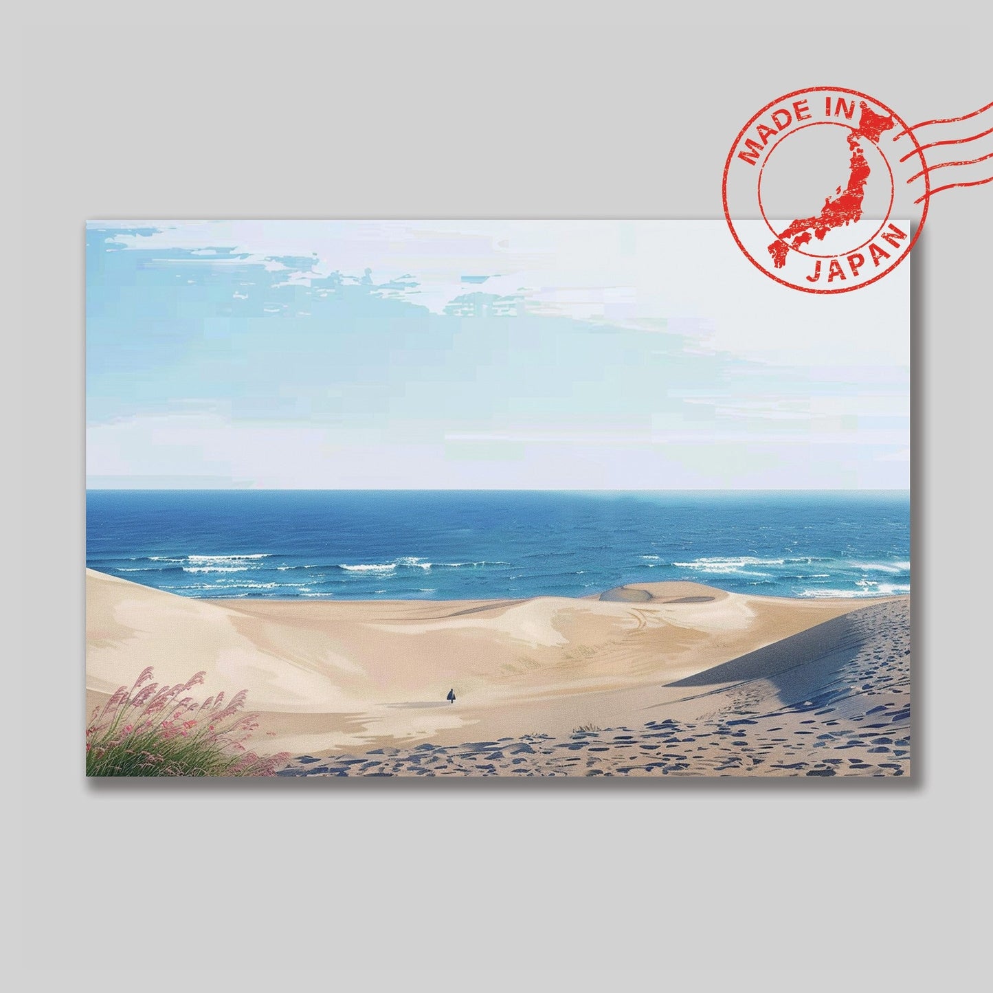 Tottori Sand Dunes Postcard Healing Voyage