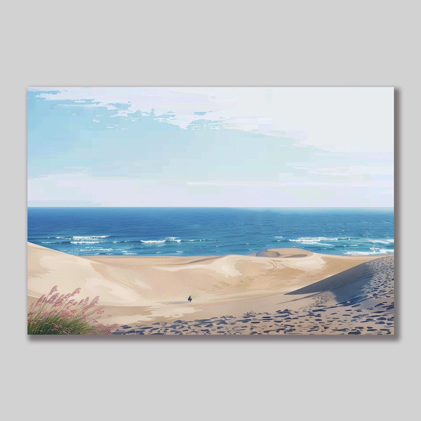 Tottori Sand Dunes Postcard Healing Voyage
