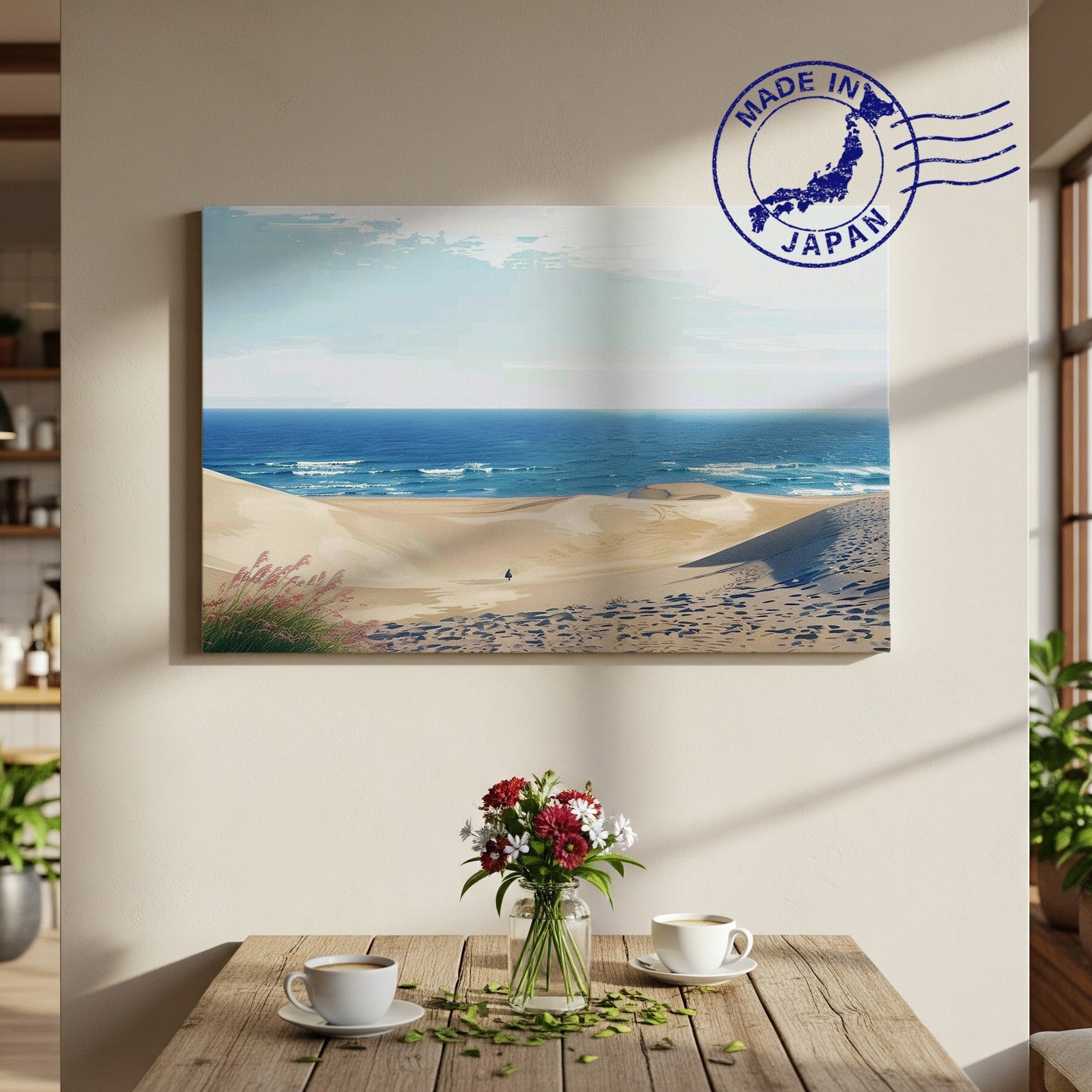 Tottori Sand Dunes Canvas Art Healing Voyage