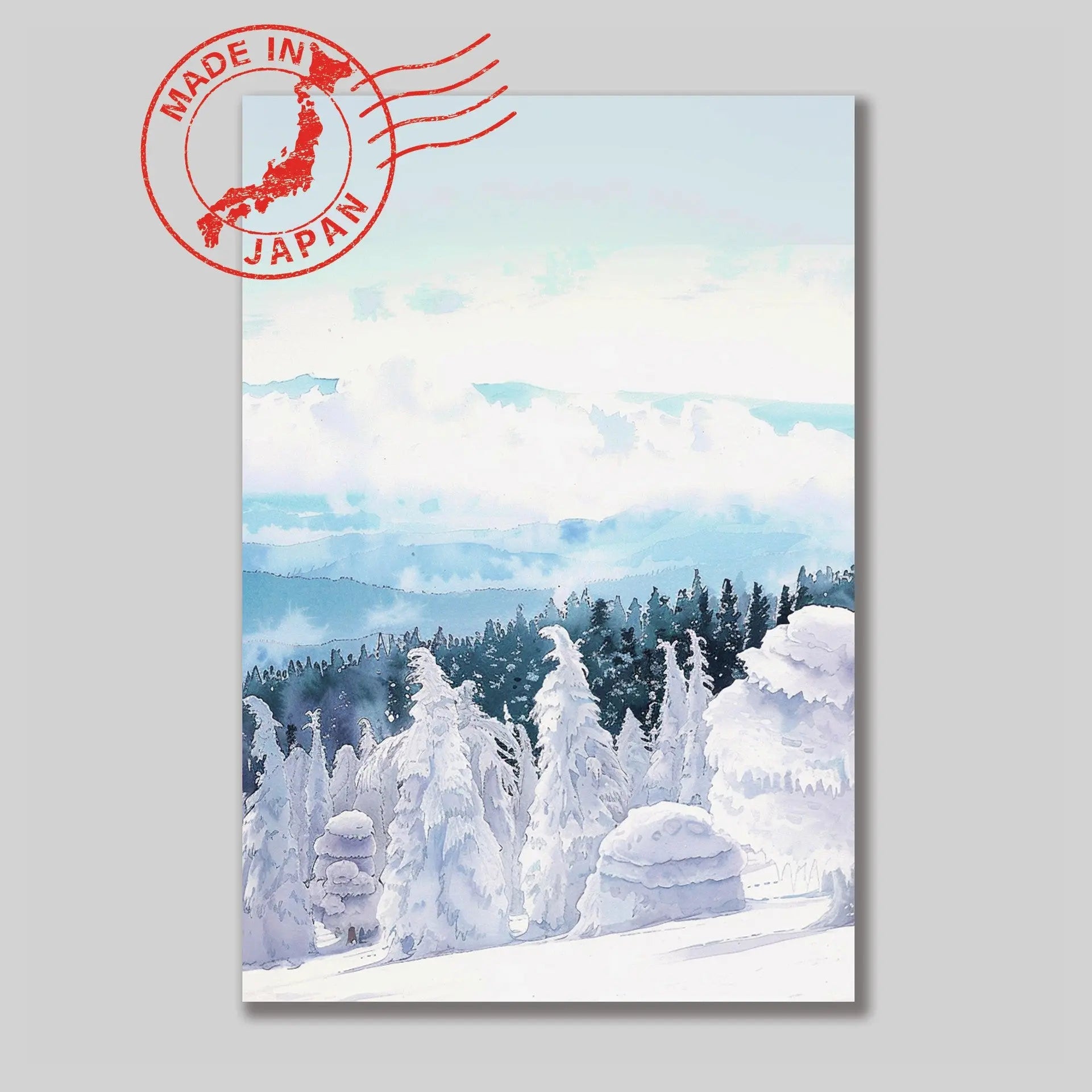 Mount Zao Postcard Healing Voyage