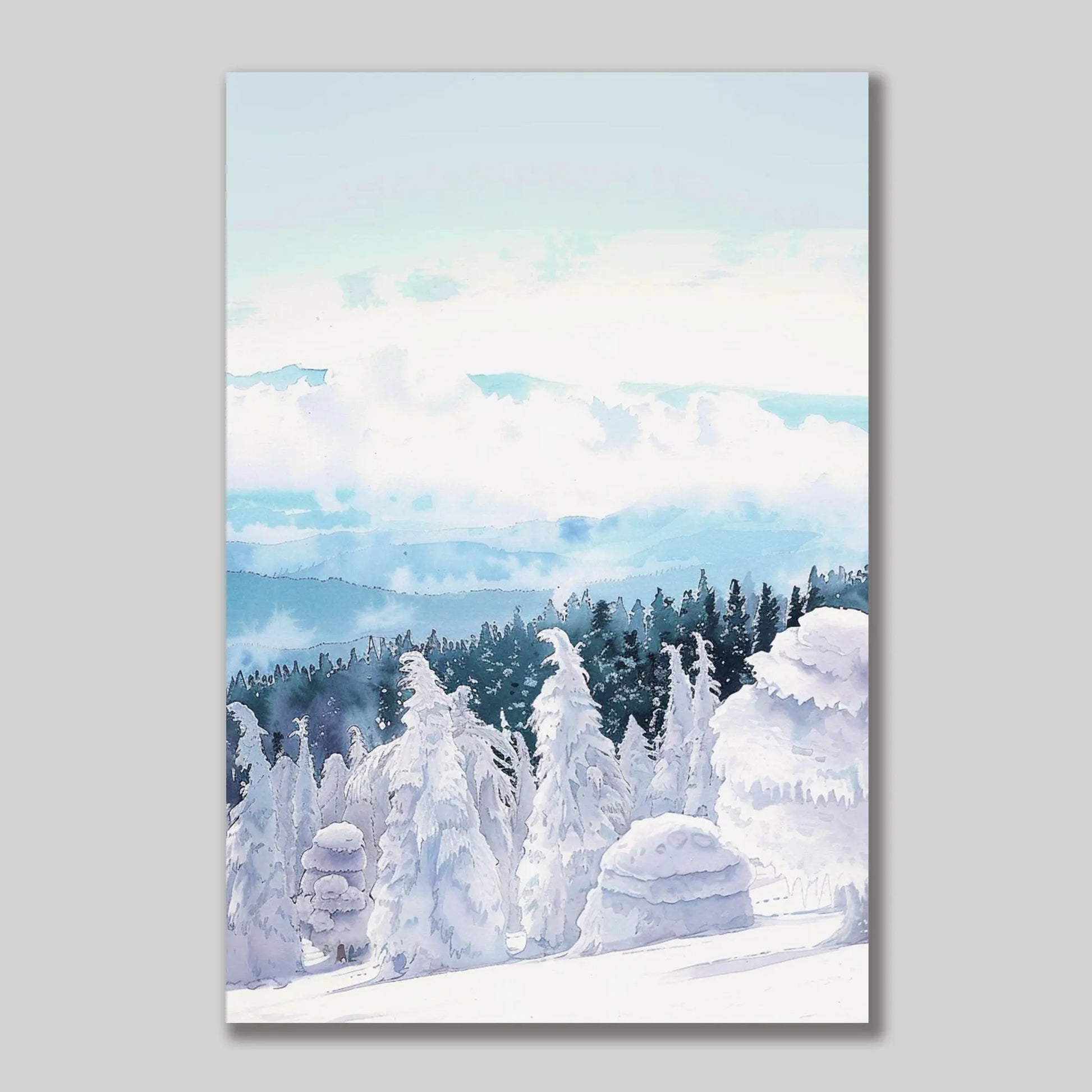 Mount Zao Postcard Healing Voyage
